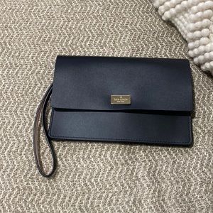 Kate Spade Mollie Putnam Drive Black wristlet